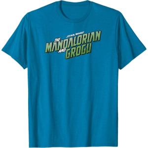 image:imageThe Mandalorian and Grogu  Movie Logo TShirtSapphire Blue