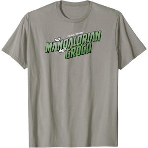 image:imageThe Mandalorian and Grogu  Movie Logo TShirtSlate Grey