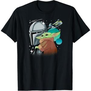 image:imageThe Mandalorian and Grogu  Pose TShirtBlack