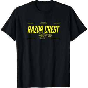 image:imageThe Mandalorian and Grogu  Razor Crest Jersey TShirtBlack