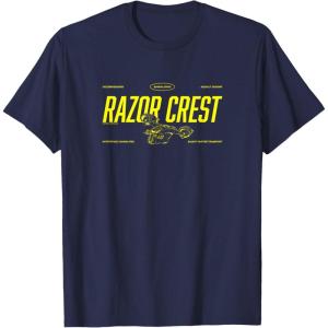 image:imageThe Mandalorian and Grogu  Razor Crest Jersey TShirtNavy Blue