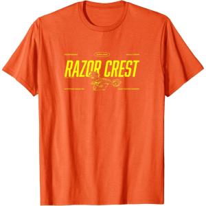image:imageThe Mandalorian and Grogu  Razor Crest Jersey TShirtOrange