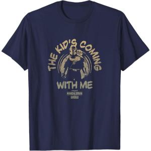 image:imageThe Mandalorian and Grogu  The Kids Coming With Me TShirtNavy Blue