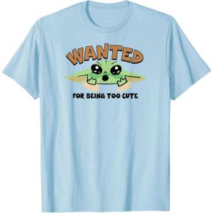 image:imageThe Mandalorian and Grogu  Wanted for Being Too Cute TShirtBaby Blue