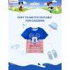 image:imageDisney Princess Frozen Marvel Stitch Minnie Mickey Star Wars GirlsBoys Athletic Shirts UV Quick Dry Graphic TShirt 29 YearMickey Mousesoccer