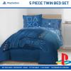image:imageJay Franco Kids Comforter Set Includes Sheets and Pillow Covers  Soft and Cozy Bed Set for Stylish Room Decor Official Licensed Bedding Blue  The Mandalorian 7 Piece QueenBlue  Playstation
