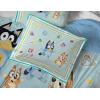 image:imageJay Franco Kids Comforter Set Includes Sheets and Pillow Covers  Soft and Cozy Bed Set for Stylish Room Decor Official Licensed Bedding Blue  The Mandalorian 7 Piece QueenBlue  Bluey