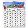 image:imageJay Franco Kids Comforter Set Includes Sheets and Pillow Covers  Soft and Cozy Bed Set for Stylish Room Decor Official Licensed Bedding Blue  The Mandalorian 7 Piece QueenBlue  Avengers
