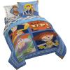 image:imageJay Franco Kids Comforter Set Includes Sheets and Pillow Covers  Soft and Cozy Bed Set for Stylish Room Decor Official Licensed Bedding Blue  The Mandalorian 7 Piece QueenBlue  Toy Story