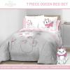 image:imageJay Franco Kids Comforter Set Includes Sheets and Pillow Covers  Soft and Cozy Bed Set for Stylish Room Decor Official Licensed Bedding Blue  The Mandalorian 7 Piece QueenWhite  Aristocats