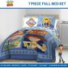 image:imageJay Franco Kids Comforter Set Includes Sheets and Pillow Covers  Soft and Cozy Bed Set for Stylish Room Decor Official Licensed Bedding Blue  The Mandalorian 7 Piece QueenBlue  Toy Story