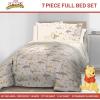 image:imageJay Franco Kids Comforter Set Includes Sheets and Pillow Covers  Soft and Cozy Bed Set for Stylish Room Decor Official Licensed Bedding Blue  The Mandalorian 7 Piece QueenBeige  Winnie the Pooh