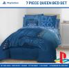 image:imageJay Franco Kids Comforter Set Includes Sheets and Pillow Covers  Soft and Cozy Bed Set for Stylish Room Decor Official Licensed Bedding Blue  The Mandalorian 7 Piece QueenBlue  Playstation