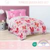 image:imageJay Franco Kids Comforter Set Includes Sheets and Pillow Covers  Soft and Cozy Bed Set for Stylish Room Decor Official Licensed Bedding Blue  The Mandalorian 7 Piece QueenPink  Cowgirl