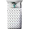 image:imageJay Franco Kids Comforter Set Includes Sheets and Pillow Covers  Soft and Cozy Bed Set for Stylish Room Decor Official Licensed Bedding Blue  The Mandalorian 7 Piece QueenBlack  My Hero Academia