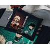 image:imageJay Franco Kids Comforter Set Includes Sheets and Pillow Covers  Soft and Cozy Bed Set for Stylish Room Decor Official Licensed Bedding Blue  The Mandalorian 7 Piece QueenBlack  My Hero Academia