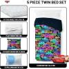 image:imageJay Franco Kids Comforter Set Includes Sheets and Pillow Covers  Soft and Cozy Bed Set for Stylish Room Decor Official Licensed Bedding Blue  The Mandalorian 7 Piece QueenBlack  Cars