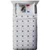 image:imageJay Franco Kids Comforter Set Includes Sheets and Pillow Covers  Soft and Cozy Bed Set for Stylish Room Decor Official Licensed Bedding Blue  The Mandalorian 7 Piece QueenDark Blue  Star Wars