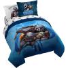 image:imageJay Franco Kids Comforter Set Includes Sheets and Pillow Covers  Soft and Cozy Bed Set for Stylish Room Decor Official Licensed Bedding Blue  The Mandalorian 7 Piece QueenBlue  the Mandalorian