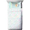 image:imageJay Franco Kids Comforter Set Includes Sheets and Pillow Covers  Soft and Cozy Bed Set for Stylish Room Decor Official Licensed Bedding Blue  The Mandalorian 7 Piece QueenBlue  Bluey