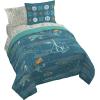 image:imageJay Franco Kids Comforter Set Includes Sheets and Pillow Covers  Soft and Cozy Bed Set for Stylish Room Decor Official Licensed Bedding Blue  The Mandalorian 7 Piece QueenBlue  Fantastic Four