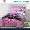 image:imageJay Franco Kids Comforter Set Includes Sheets and Pillow Covers  Soft and Cozy Bed Set for Stylish Room Decor Official Licensed Bedding Blue  The Mandalorian 7 Piece QueenPink  Monster Jam