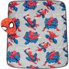 image:imageJay Franco Kids Nogginz Set  12 Inches Nogginz Pillow amp 40 x 50 Inches Cozy Plush Throw Blanket UltraSoft Character Nap Set for Travel Bedroom amp Couch Dcor Gray  The MandalorianGray  Spiderman