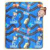 image:imageJay Franco Kids Nogginz Set  12 Inches Nogginz Pillow amp 40 x 50 Inches Cozy Plush Throw Blanket UltraSoft Character Nap Set for Travel Bedroom amp Couch Dcor Gray  The MandalorianBlue  Blippi Meekah