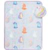 image:imageJay Franco Kids Nogginz Set  12 Inches Nogginz Pillow amp 40 x 50 Inches Cozy Plush Throw Blanket UltraSoft Character Nap Set for Travel Bedroom amp Couch Dcor Gray  The MandalorianPurple  Unicorn Academy