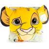image:imageJay Franco Kids Nogginz Set  12 Inches Nogginz Pillow amp 40 x 50 Inches Cozy Plush Throw Blanket UltraSoft Character Nap Set for Travel Bedroom amp Couch Dcor Gray  The MandalorianGreen  Simba