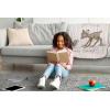 image:imageJay Franco Kids Plush Throw Blanket  Soft amp Cozy Fleece Throw for Bedroom amp Couch Dcor Official Licensed Product Blue  The Mandalorian 40x50  Travel BlanketBeige  Bambi