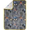 image:imageJay Franco Kids Plush Throw Blanket  Soft amp Cozy Fleece Throw for Bedroom amp Couch Dcor Official Licensed Product Blue  The Mandalorian 40x50  Travel BlanketGray  Blippi