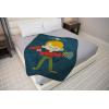 image:imageJay Franco Kids Plush Throw Blanket  Soft amp Cozy Fleece Throw for Bedroom amp Couch Dcor Official Licensed Product Blue  The Mandalorian 40x50  Travel BlanketBlue  Home Alone