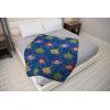 image:imageJay Franco Kids Plush Throw Blanket  Soft amp Cozy Fleece Throw for Bedroom amp Couch Dcor Official Licensed Product Blue  The Mandalorian 40x50  Travel BlanketBlue  Teletubbies