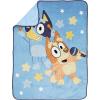 image:imageJay Franco Kids Plush Throw Blanket  Soft amp Cozy Fleece Throw for Bedroom amp Couch Dcor Official Licensed Product Blue  The Mandalorian 40x50  Travel BlanketBlue  Bluey
