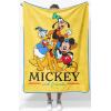 image:imageJay Franco Kids Plush Throw Blanket  Soft amp Cozy Fleece Throw for Bedroom amp Couch Dcor Official Licensed Product Blue  The Mandalorian 40x50  Travel BlanketYellow  Mickey and Friends