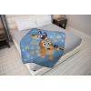image:imageJay Franco Kids Plush Throw Blanket  Soft amp Cozy Fleece Throw for Bedroom amp Couch Dcor Official Licensed Product Blue  The Mandalorian 40x50  Travel BlanketBlue  Bluey