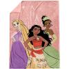 image:imageJay Franco Kids Plush Throw Blanket  Soft amp Cozy Fleece Throw for Bedroom amp Couch Dcor Official Licensed Product Blue  The Mandalorian 40x50  Travel BlanketPink  Disney Princess