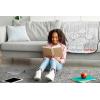 image:imageJay Franco Kids Plush Throw Blanket  Soft amp Cozy Fleece Throw for Bedroom amp Couch Dcor Official Licensed Product Blue  The Mandalorian 40x50  Travel BlanketWhite  Big Hero 6