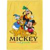 image:imageJay Franco Kids Plush Throw Blanket  Soft amp Cozy Fleece Throw for Bedroom amp Couch Dcor Official Licensed Product Blue  The Mandalorian 40x50  Travel BlanketYellow  Mickey and Friends