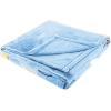 image:imageJay Franco Kids Plush Throw Blanket  Soft amp Cozy Fleece Throw for Bedroom amp Couch Dcor Official Licensed Product Blue  The Mandalorian 40x50  Travel BlanketBlue  Bluey