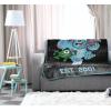 image:imageJay Franco Kids Plush Throw Blanket  Soft amp Cozy Fleece Throw for Bedroom amp Couch Dcor Official Licensed Product Blue  The Mandalorian 40x50  Travel BlanketBlack  Monsters Inc