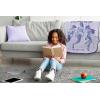 image:imageJay Franco Kids Plush Throw Blanket  Soft amp Cozy Fleece Throw for Bedroom amp Couch Dcor Official Licensed Product Blue  The Mandalorian 40x50  Travel BlanketPurple  Kpop Demon Hunters