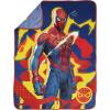 image:imageJay Franco Kids Plush Throw Blanket  Soft amp Cozy Fleece Throw for Bedroom amp Couch Dcor Official Licensed Product Blue  The Mandalorian 40x50  Travel BlanketBlue  Marvel Rivals Spiderman