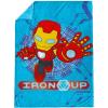 image:imageJay Franco Kids Plush Throw Blanket  Soft amp Cozy Fleece Throw for Bedroom amp Couch Dcor Official Licensed Product Blue  The Mandalorian 40x50  Travel BlanketBlue  Iron Man  Friends