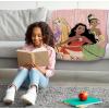 image:imageJay Franco Kids Plush Throw Blanket  Soft amp Cozy Fleece Throw for Bedroom amp Couch Dcor Official Licensed Product Blue  The Mandalorian 40x50  Travel BlanketPink  Disney Princess