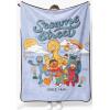 image:imageJay Franco Kids Plush Throw Blanket  Soft amp Cozy Fleece Throw for Bedroom amp Couch Dcor Official Licensed Product Blue  The Mandalorian 40x50  Travel BlanketPurple  Sesame Street