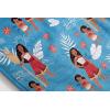 image:imageJay Franco Kids Plush Throw Blanket  Soft amp Cozy Fleece Throw for Bedroom amp Couch Dcor Official Licensed Product Blue  The Mandalorian 40x50  Travel BlanketBlue  Moana