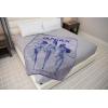 image:imageJay Franco Kids Plush Throw Blanket  Soft amp Cozy Fleece Throw for Bedroom amp Couch Dcor Official Licensed Product Blue  The Mandalorian 40x50  Travel BlanketPurple  Kpop Demon Hunters