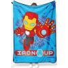 image:imageJay Franco Kids Plush Throw Blanket  Soft amp Cozy Fleece Throw for Bedroom amp Couch Dcor Official Licensed Product Blue  The Mandalorian 40x50  Travel BlanketBlue  Iron Man  Friends